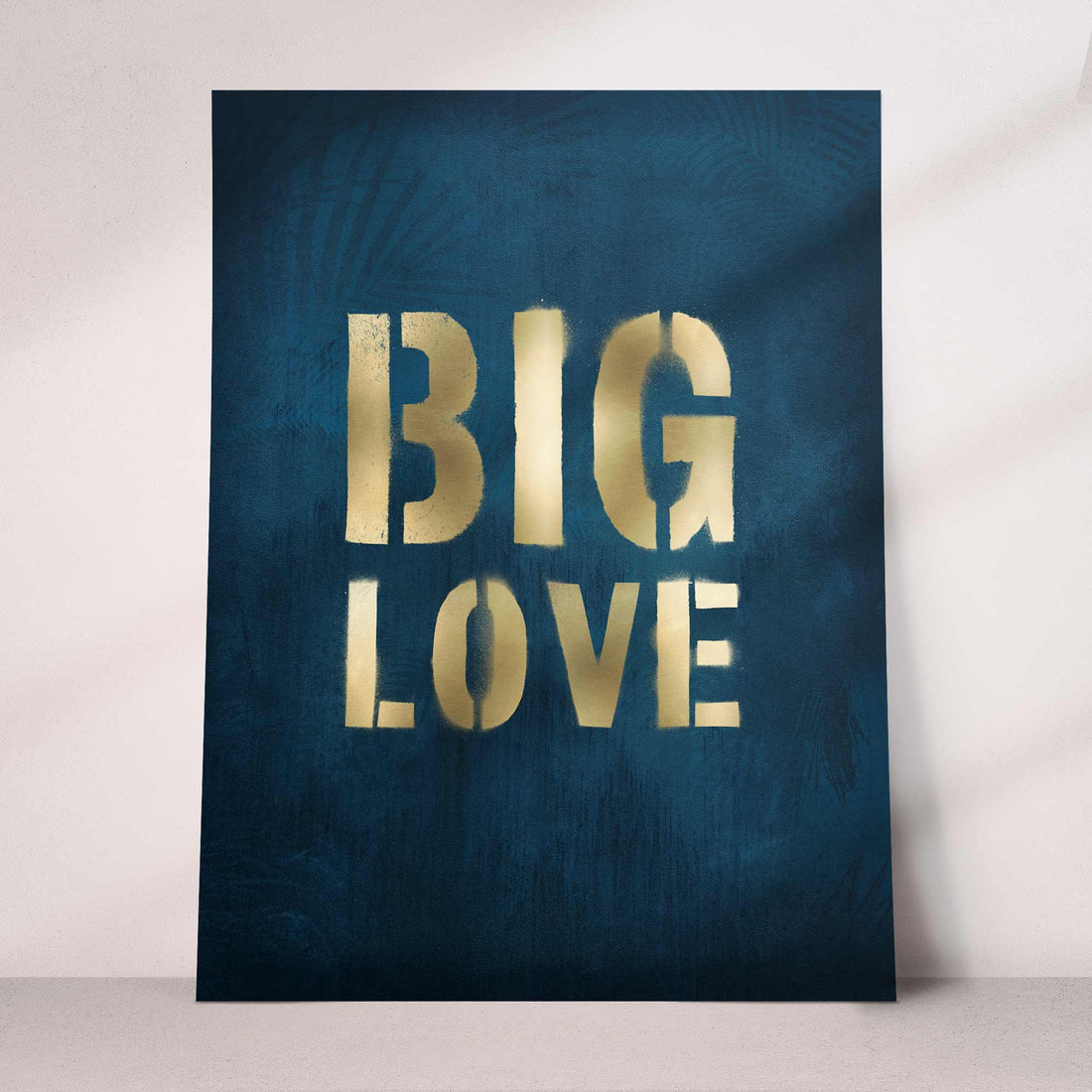 Big Love Print - Bold and Romantic Wall Art for Any Space