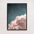 Pink Cloud Print | Serene Artwork for Tranquil Living and Office Spaces

