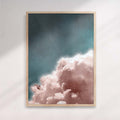 Pink Cloud Print | Serene Artwork for Tranquil Living and Office Spaces

