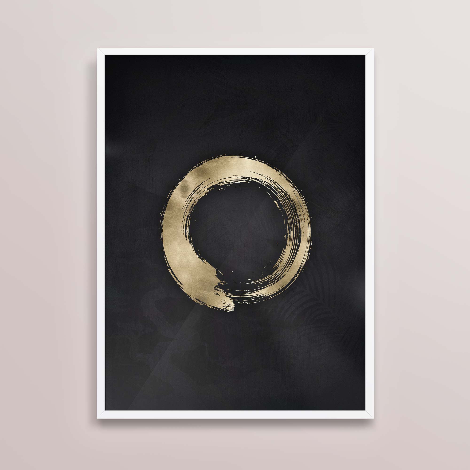 Enso Circle Print | Zen-Inspired Wall Art for Mindful Decor