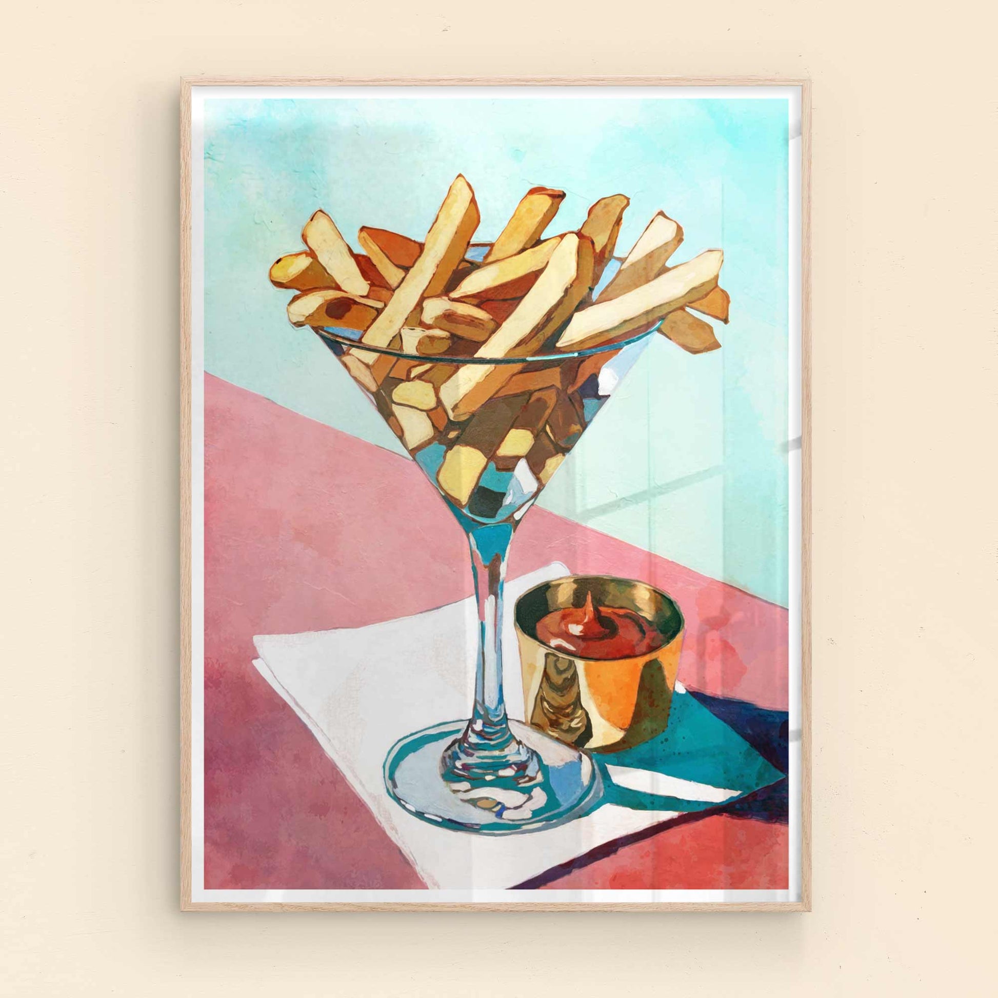 Playful and chic junk food decor for modern interiors