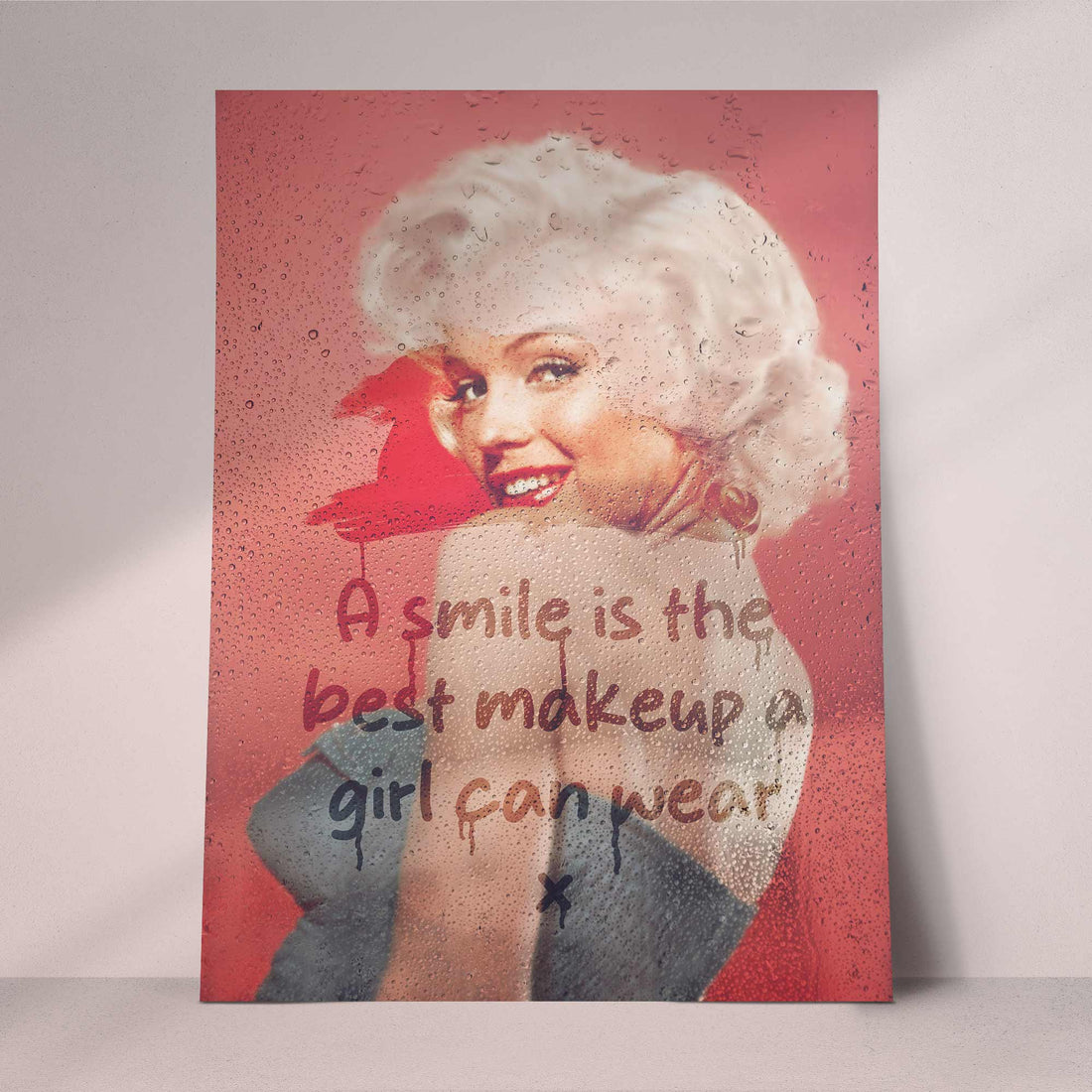 Marilyn Monroe Reflection Print | Art Celebrating Resilience & Joy

