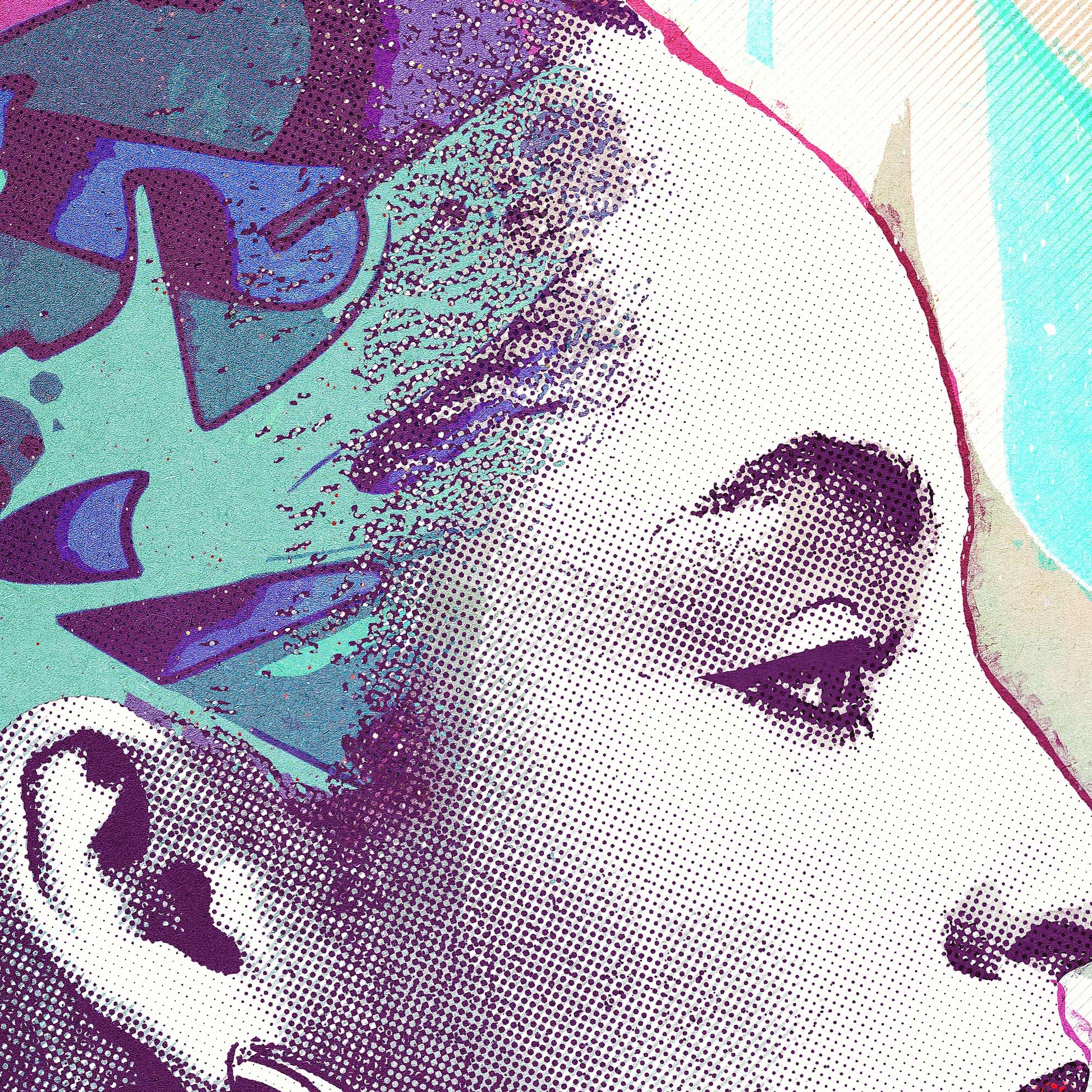 SADE PRINT - Contemporary Art with Sade Adu's Classic Charm