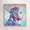 SADE PRINT - Contemporary Art with Sade Adu's Classic Charm