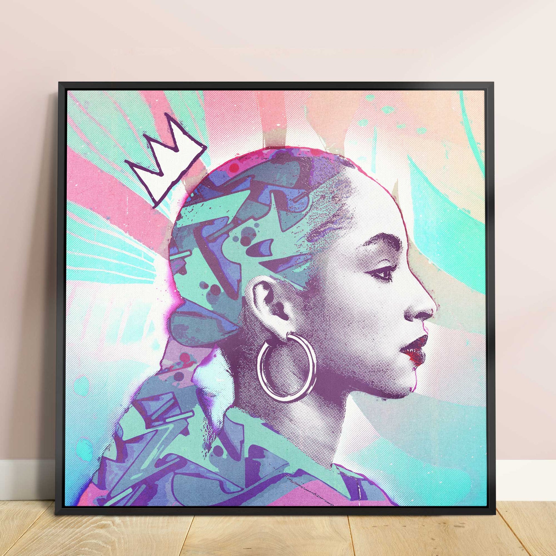 SADE PRINT - Contemporary Art with Sade Adu's Classic Charm