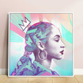 SADE PRINT - Contemporary Art with Sade Adu's Classic Charm