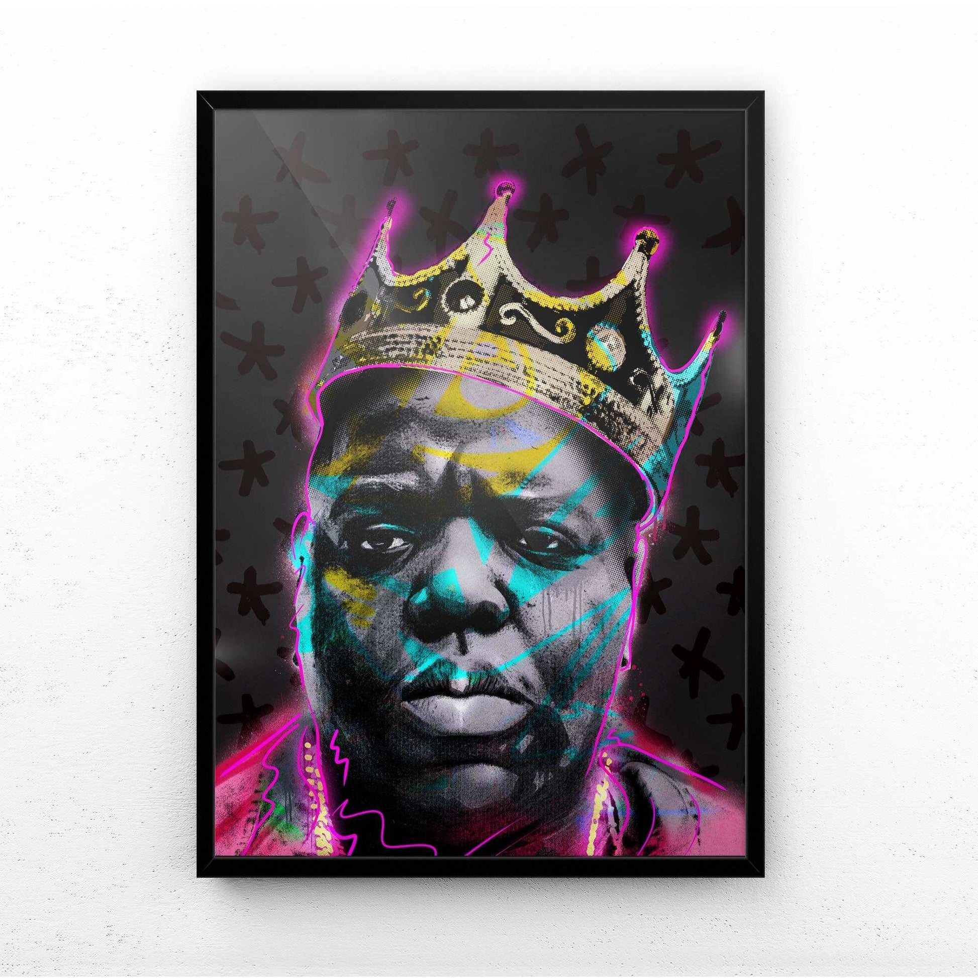 Biggie Smalls Print - Iconic Notorious B.I.G. Art by John Anthony