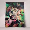 Jungle Leopard Print | Vibrant Maximalist Art with Bold Leopard Design

