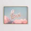 love is in the air canvas art print