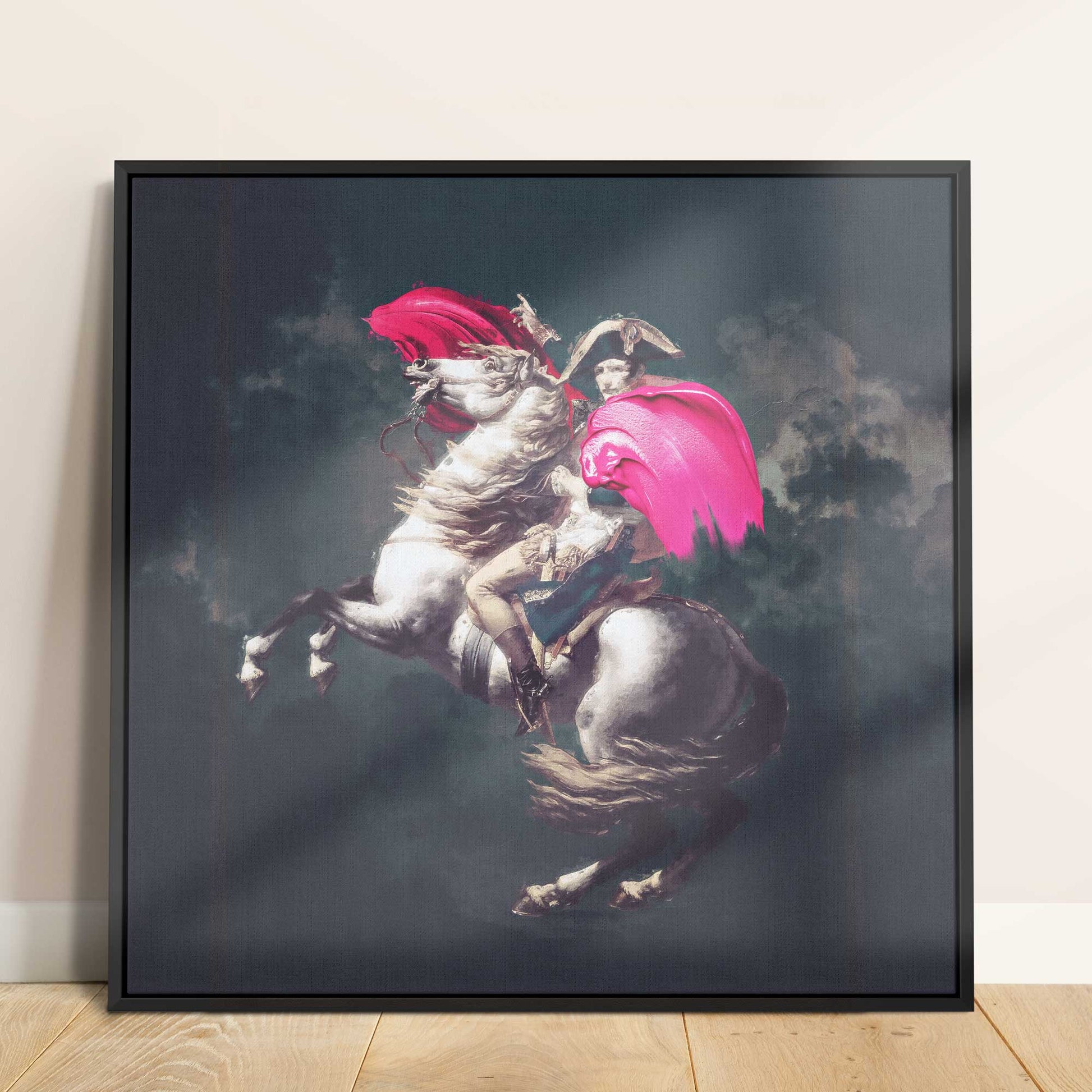 In the Pink of Conquest" Print | Vibrant Maximalist Art