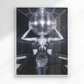 Glitter Ball Art Print for trendy decor