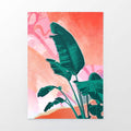 Tropical Leaf Print - Abstract Banana Leaf Fine Art