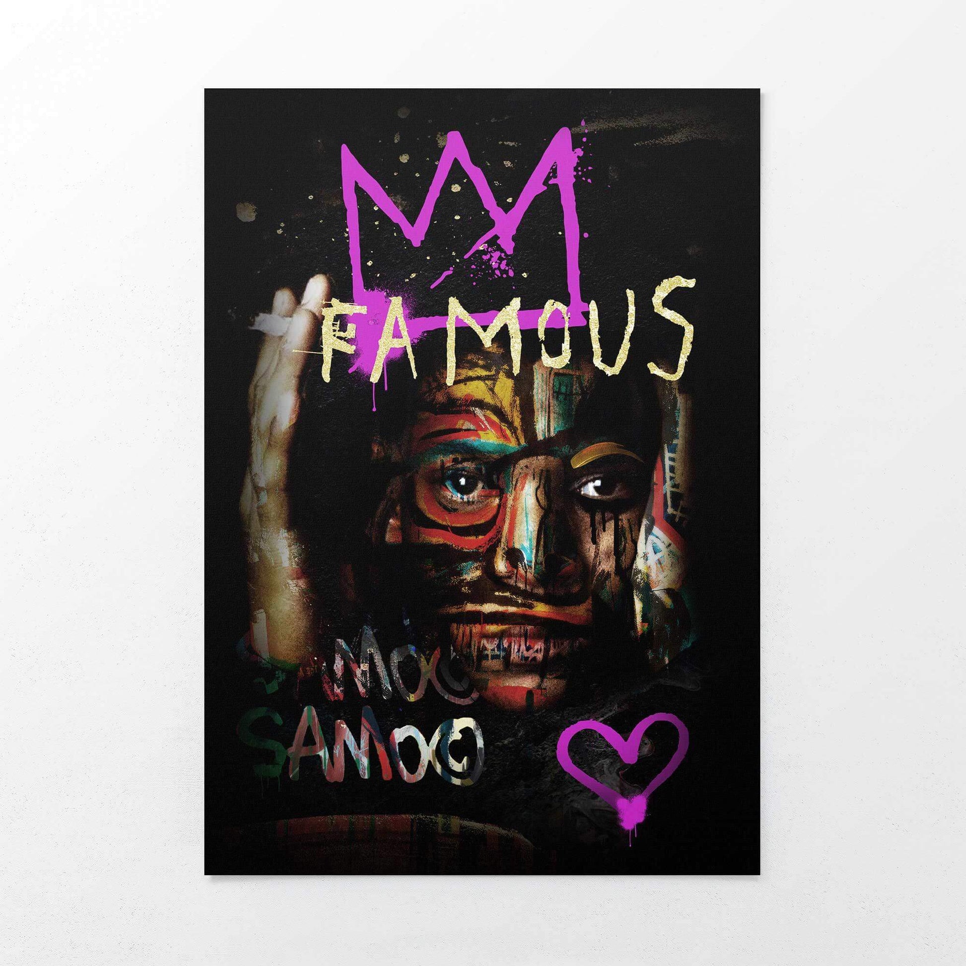 Basquiat Famous Print - Iconic Art for Your Space | Street Art Decor