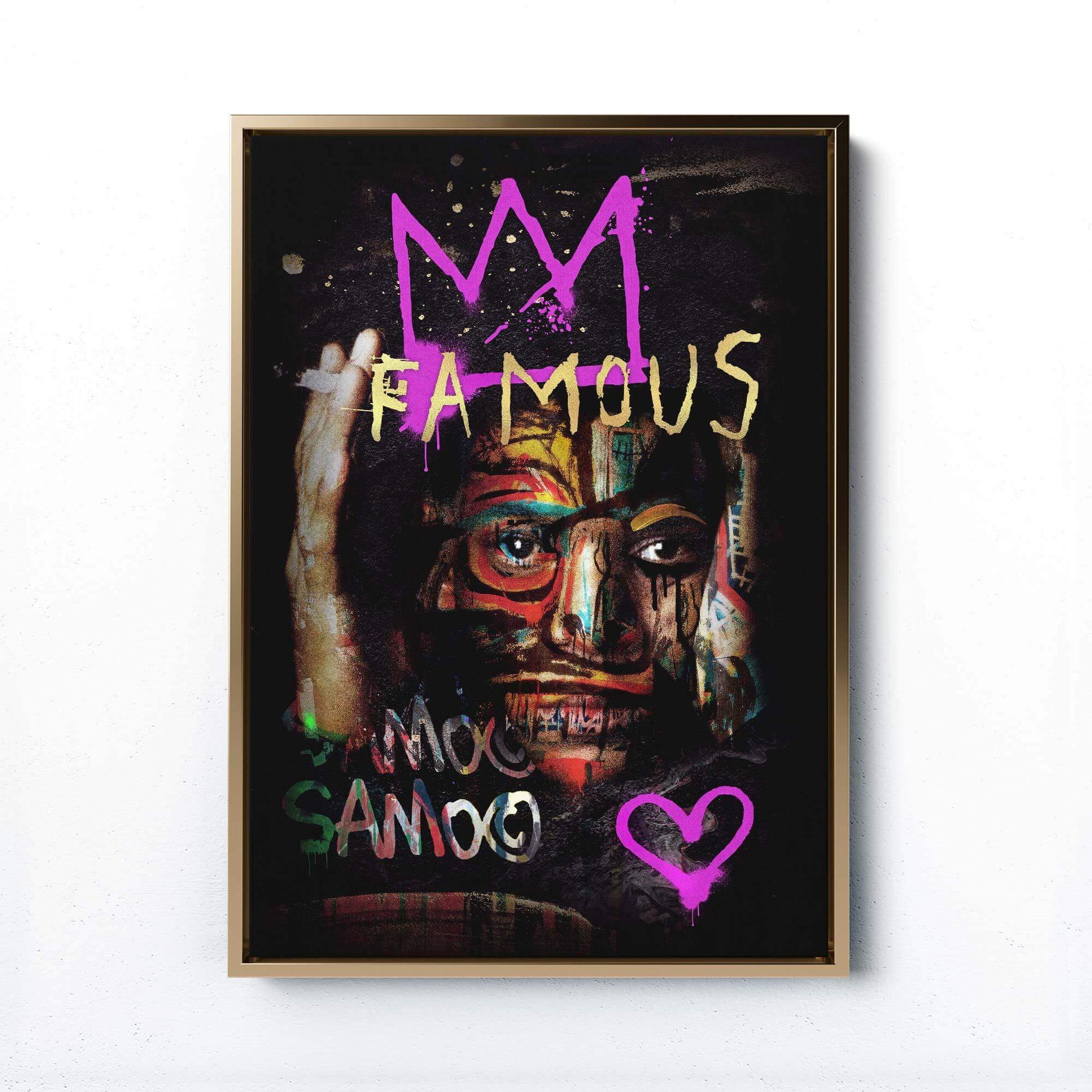 Basquiat Famous Print - Iconic Art for Your Space | Street Art Decor