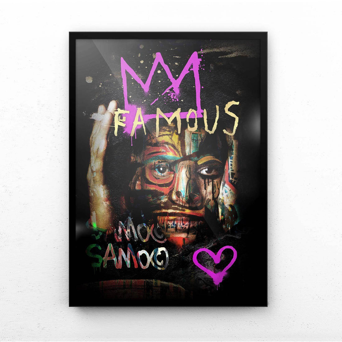 Basquiat Famous Print - Iconic Art for Your Space | Street Art Decor