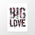 Big Love Floral Print - Brighten Your Space with Romantic Flower Art