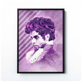 Prince Print | Bold Statement Art with Dreamy Purple and Blue Tones

