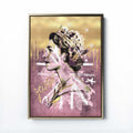 REIGN OVER ME ROUGE / GOLD PRINT - Afterhours Gallery 