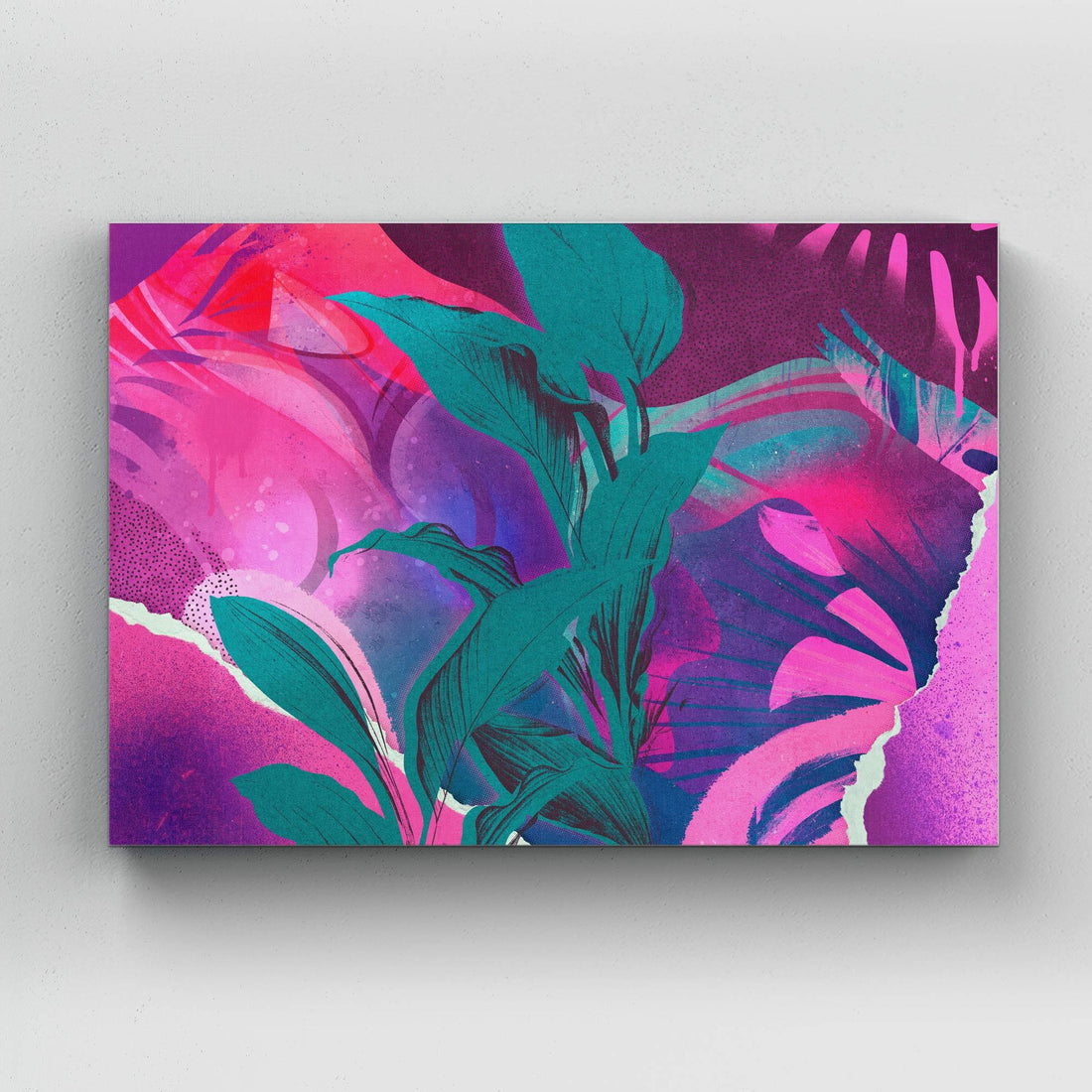 tropical plants poster