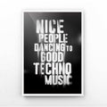 Nice People Dancing to Good Techno Music