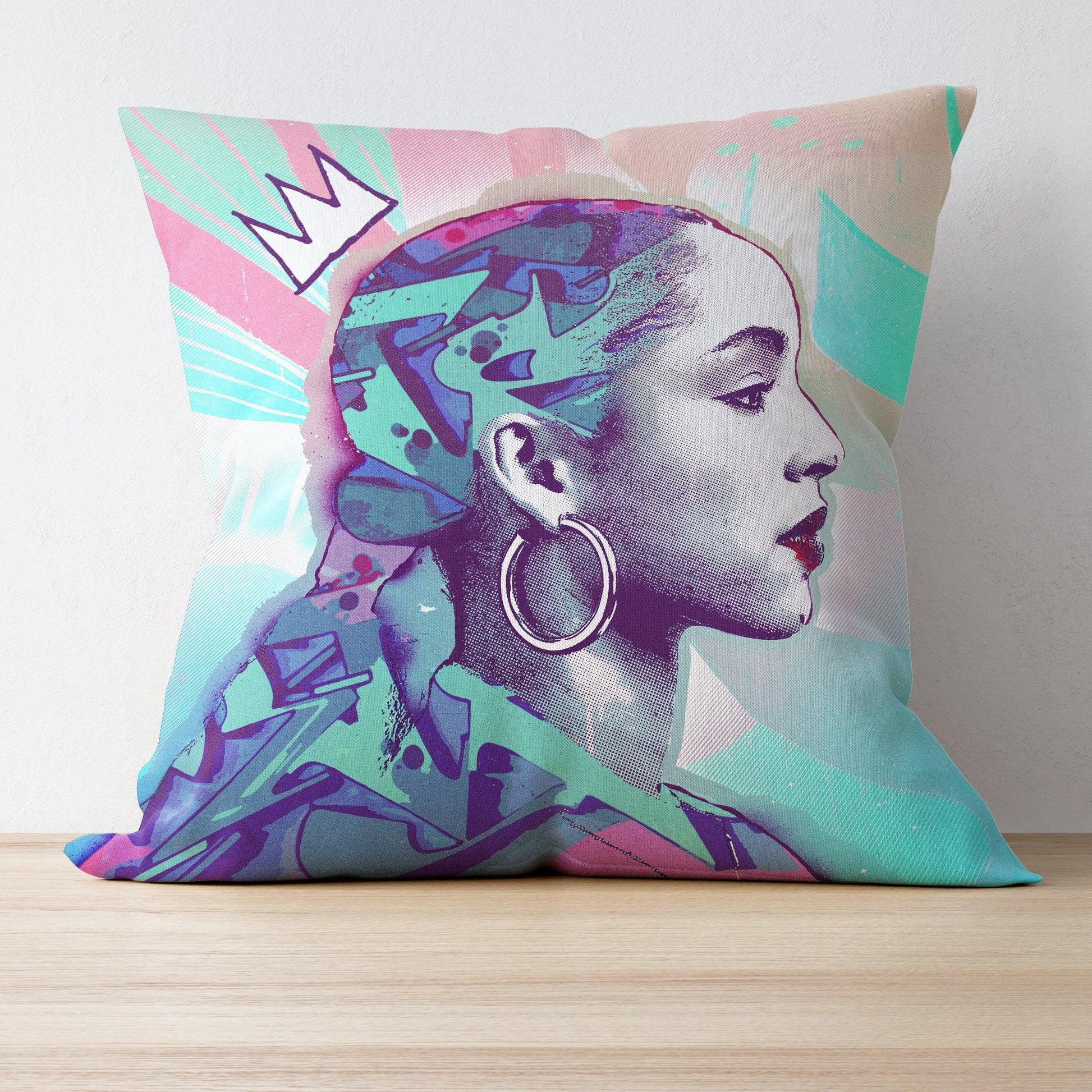 SADE ART Print Cushion - Elevate Your Space with Stylish Comfort
