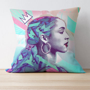 SADE ART Print Cushion - Elevate Your Space with Stylish Comfort
