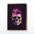 ZIGGY STARDUST Print – Bold Glitter Skull Art to Transform Your Space