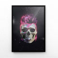 ZIGGY STARDUST Print – Bold Glitter Skull Art to Transform Your Space