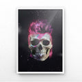 ZIGGY STARDUST Print – Bold Glitter Skull Art to Transform Your Space