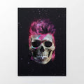 ZIGGY STARDUST Print – Bold Glitter Skull Art to Transform Your Space